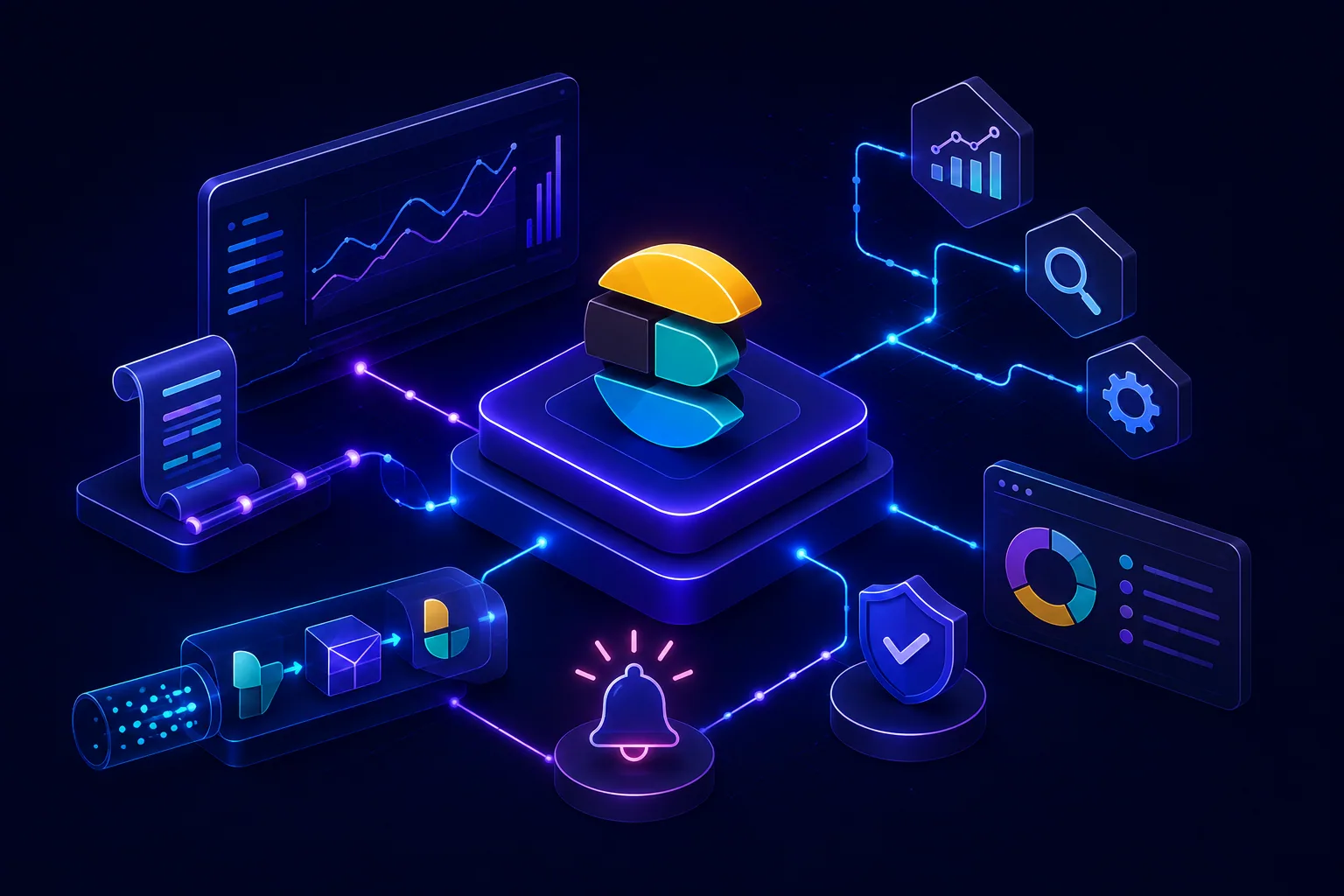 Operational signals converging into an observable service landscape